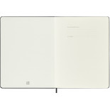 Kalendarz tygodniowy wertykalny MOLESKINE Pro 2027, 12M, XL, 19x25cm, twarda oprawa, czarny