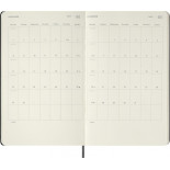 Kalendarz tygodniowy MOLESKINE Smart 2027, 12M, L, 13x21cm, twarda oprawa, czarny