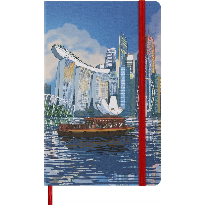 Notes MOLESKINE edycja limitowana Singapore, L, w linie