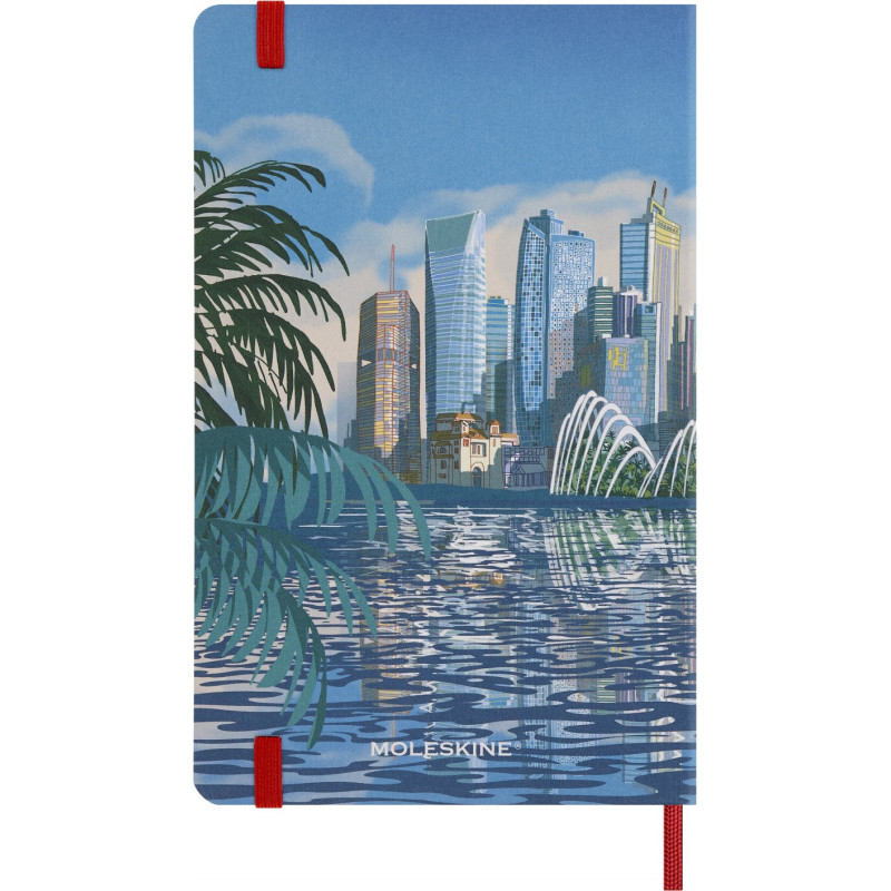 Notes MOLESKINE edycja limitowana Singapore, L, w linie