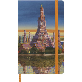 Notes MOLESKINE edycja limitowana Bangkok, L, w linie