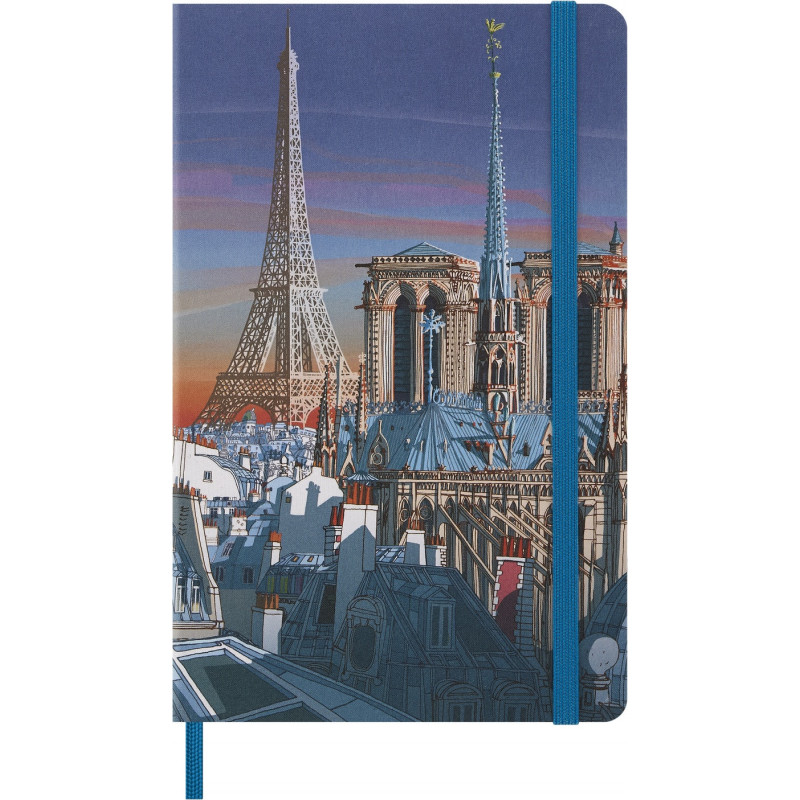 Notes MOLESKINE edycja limitowana Paris, L, w linie