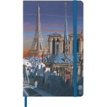 Notes MOLESKINE edycja limitowana Paris, L, w linie