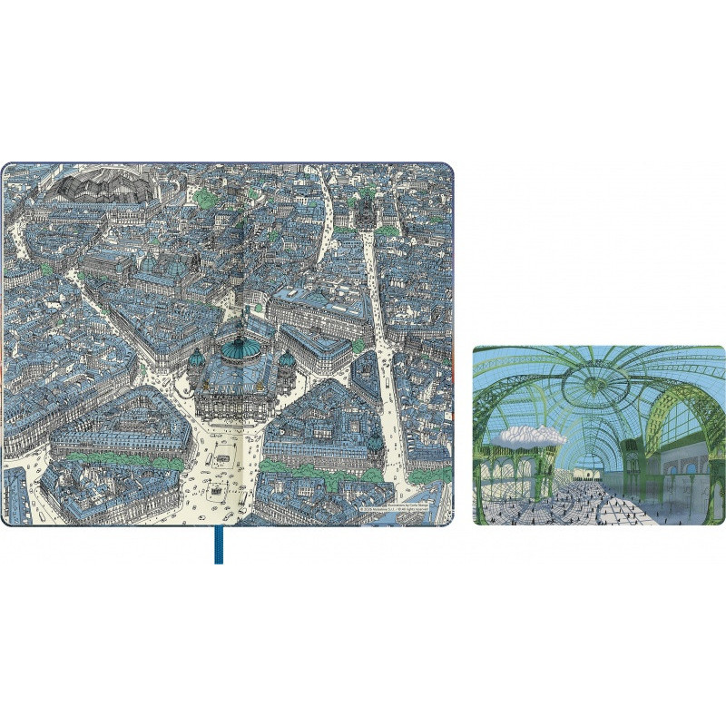 Notes MOLESKINE edycja limitowana Paris, L, w linie