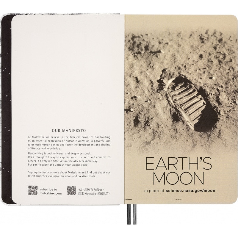 Notes MOLESKINE NASA, L, w linie