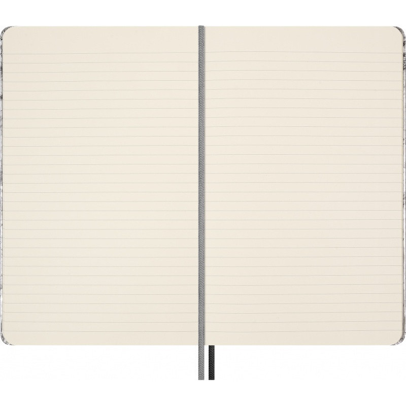 Zestaw MOLESKINE NASA: 2 przypinki + 1 notes L w linie + 4 ołówki