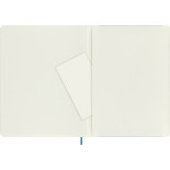 Notatnik MOLESKINE, XL ekstra duży, gładki, miękka okładka, turkusowy
