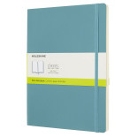 Notatnik MOLESKINE, XL ekstra duży, gładki, miękka okładka, turkusowy