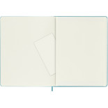 Notatnik MOLESKINE, XL ekstra duży, gładki, twarda okładka, turkusowy
