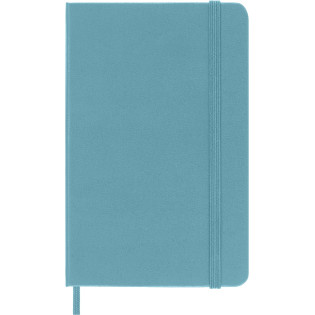 Notatnik MOLESKINE kieszonkowy, gładki, twarda okładka, turkusowy