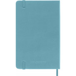 Notatnik MOLESKINE kieszonkowy, gładki, twarda okładka, turkusowy