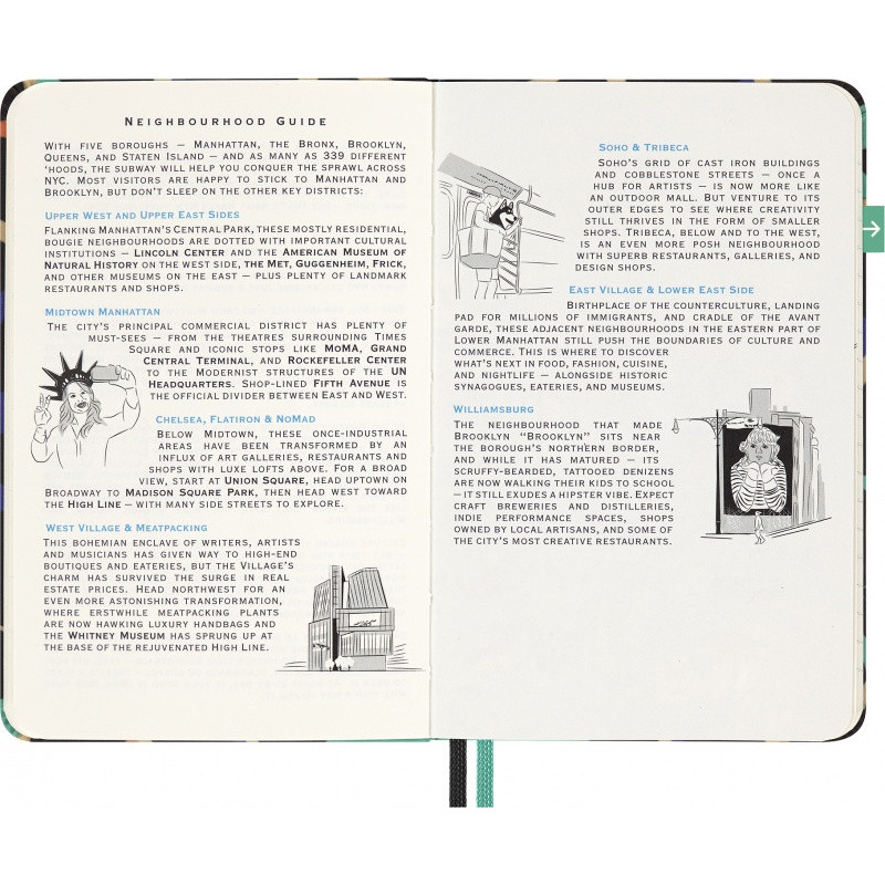 Notes MOLESKINE Luxe City New York, P, 9x14cm