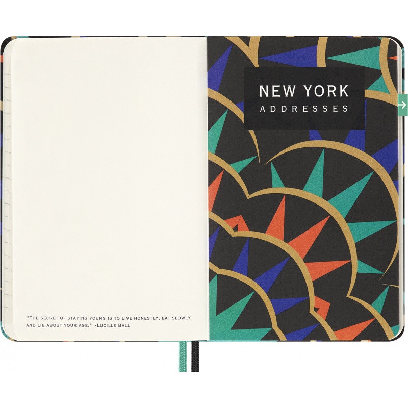 Notes MOLESKINE Luxe City New York, P, 9x14cm