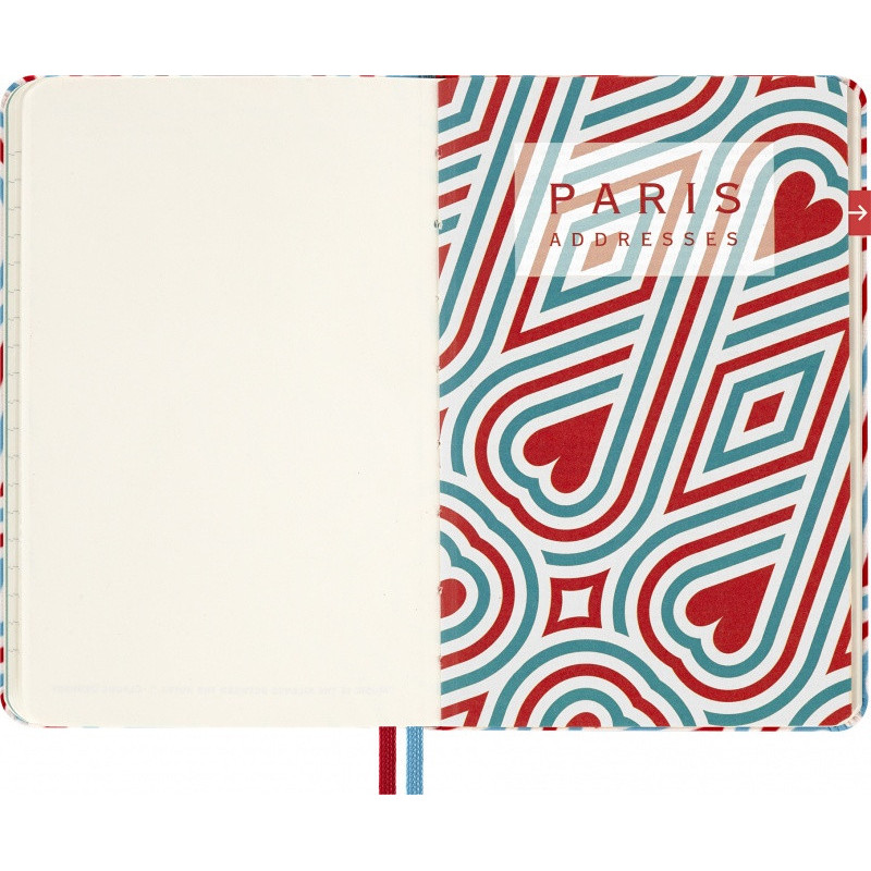 Notes MOLESKINE Luxe City Paris, P, 9x14cm