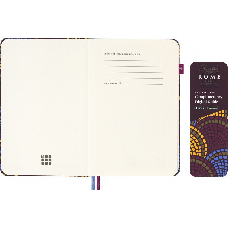 Notes MOLESKINE Luxe City Rome, P, 9x14cm