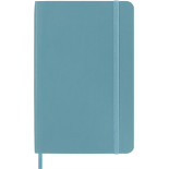 Notes MOLESKINE, P, 9x14cm, gładki, miękka oprawa, Reef Blue, 192 strony