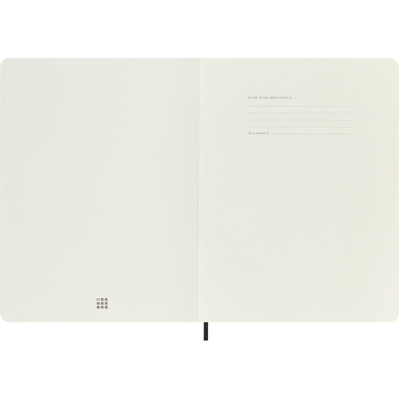 Notes MOLESKINE Pro, edycja limitowana Boa Synthetic, XL, w linie, czarny, box