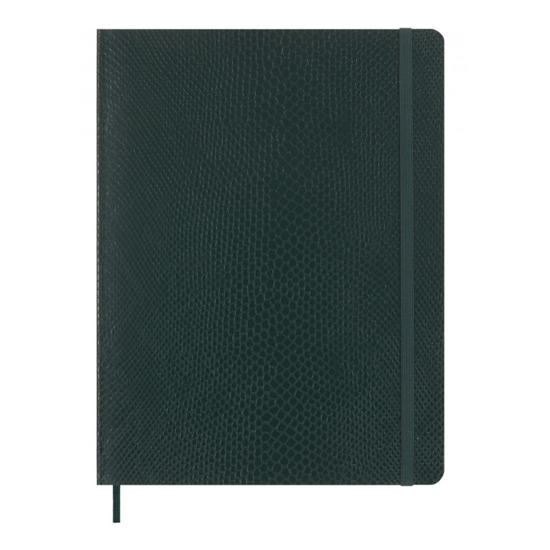 Notes MOLESKINE Pro, edycja limitowana Boa Synthetic, XL, w linie, zielony, box