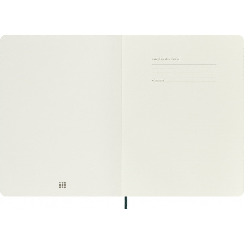 Notes MOLESKINE Pro, edycja limitowana Boa Synthetic, XL, w linie, zielony, box