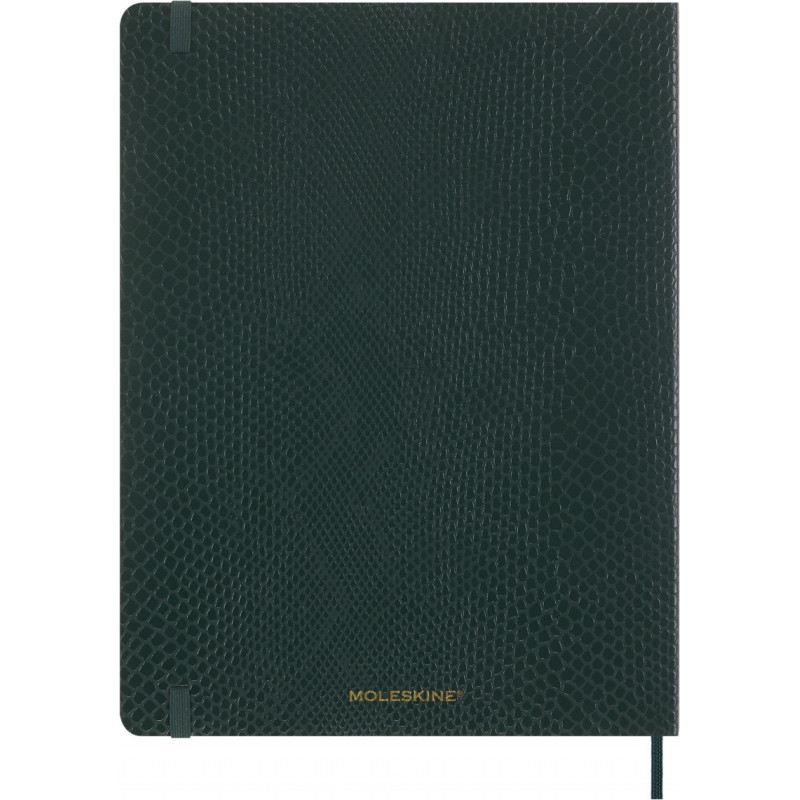 Notes MOLESKINE Pro, edycja limitowana Boa Synthetic, XL, w linie, zielony, box