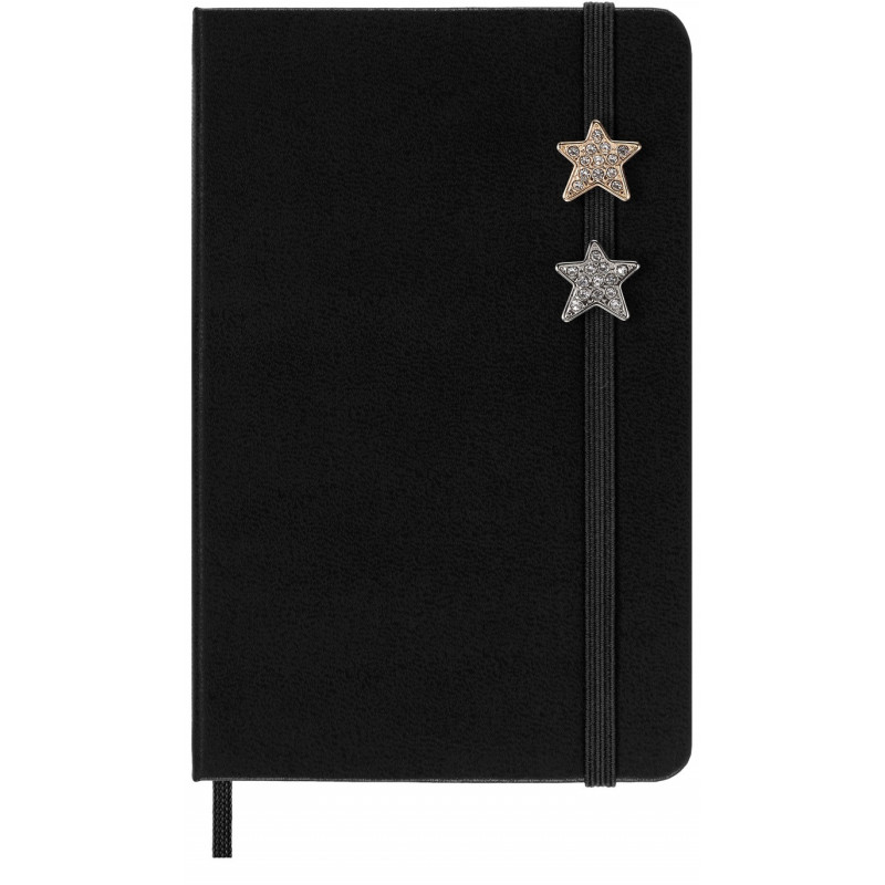 Przypinka MOLESKINE Star Crystal, srebrna
