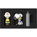 Zestaw MOLESKINE Peanuts, edycja limitowana: 2 przypinki + notes Snoopy & Charlie
