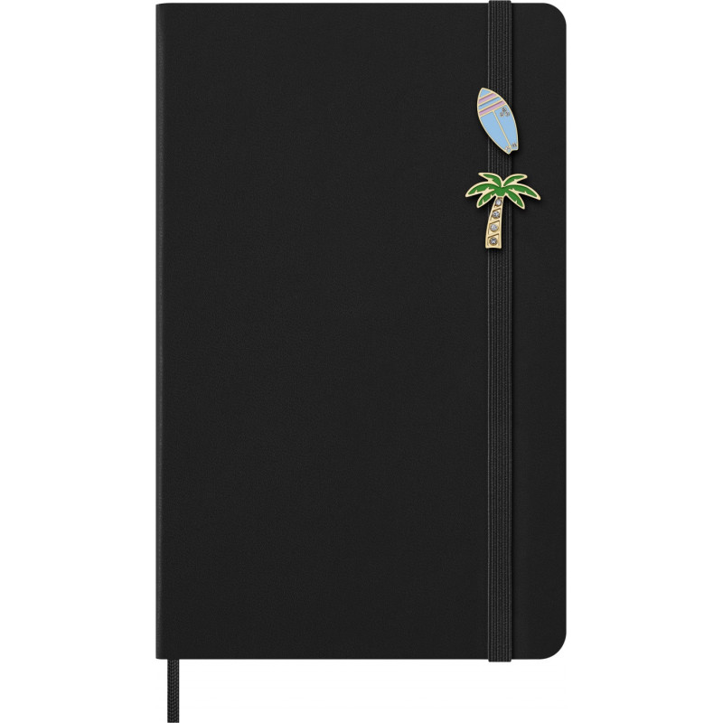 Zestaw 2 przypinek MOLESKINE Kraje, USA West Coast