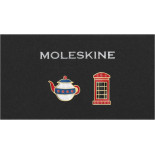 Zestaw 2 przypinek MOLESKINE Kraje, UK, Teapot & Phone box