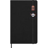 Zestaw 2 przypinek MOLESKINE Kraje, UK, Teapot & Phone box