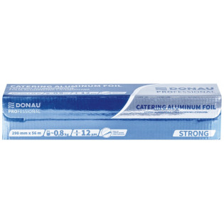 Folia aluminiowa cateringowa DONAU PROFESSIONAL, 290mm×56m, gr.12