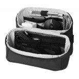 Organizer TROIKA Black Tech 2 Go, etui na akcesoria, czarne