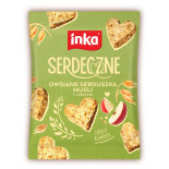 Musli INKA, owsiane serduszka z jabłkami, 50g