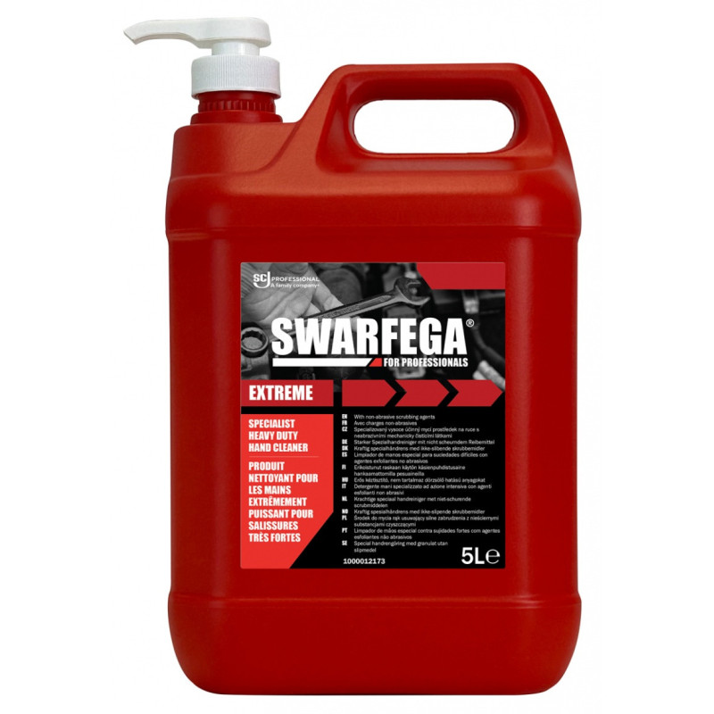Środek do czyszczenia rąk SWARFEGA Extreme, opakowanie z pompką, 5l