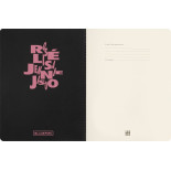 Zeszyt MOLESKINE Volant 2026 Blackpink, XL, 19x25cm, gładki