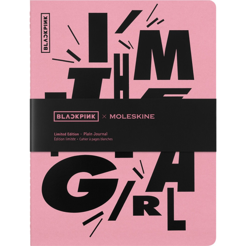 Zeszyt MOLESKINE Volant 2026 Blackpink, XL, 19x25cm, gładki