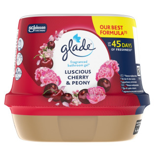 Odświeżacz powietrza GLADE Wiśnia & Peonia, żel, 180g