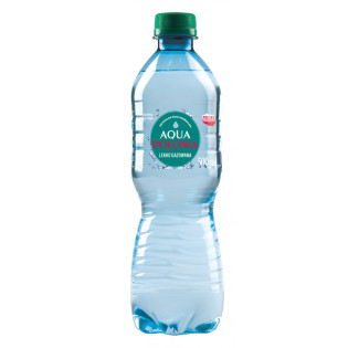 Woda mineralna Aqua Polonia, lekki gaz, 0,5l