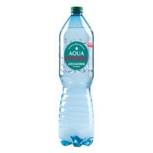 Woda mineralna Aqua Polonia, lekki gaz, 1,5l