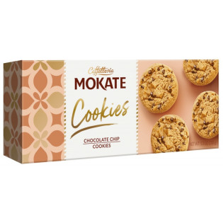 Ciastka MOKATE, z kawałkami czekolady, 150g