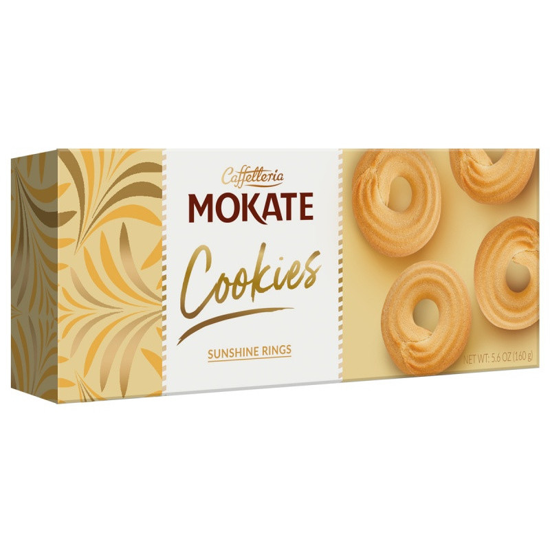 Ciastka MOKATE, ringi słoneczne, 160g