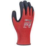 Rękawice antyprzecięciowe DONAU SAFETY DS-NIT Anti-Cut C, rozm. 11, czerwony