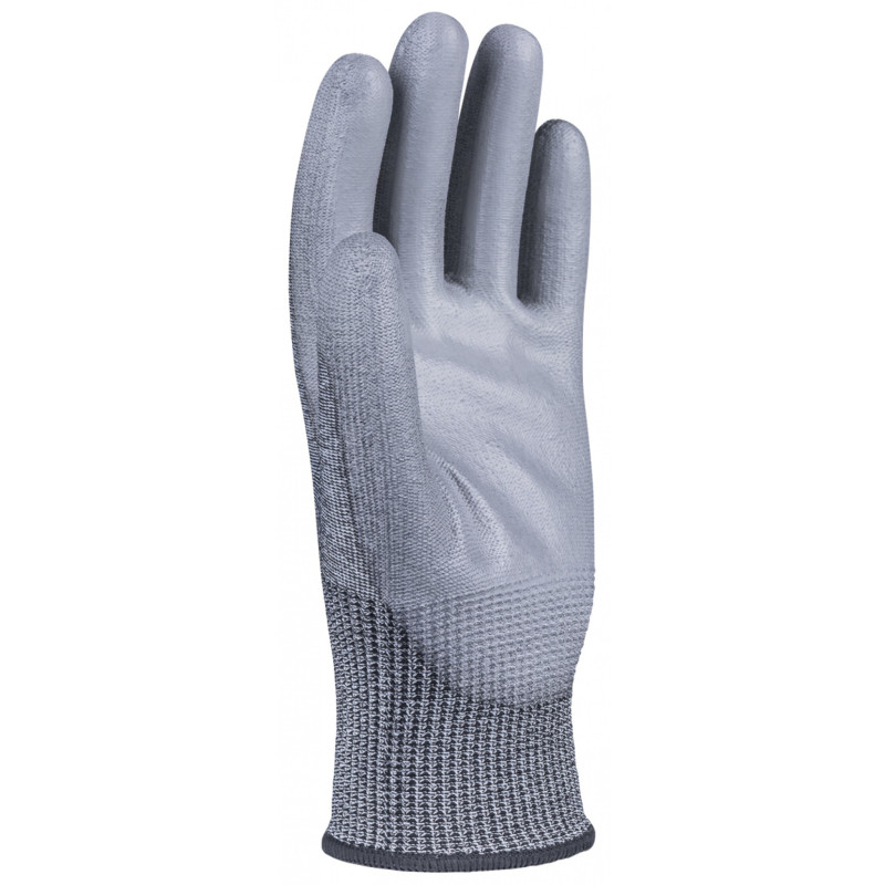 Rękawice antyprzecięciowe DONAU SAFETY DS-PU Anti-Cut D, rozm. 10, ciemnoszary