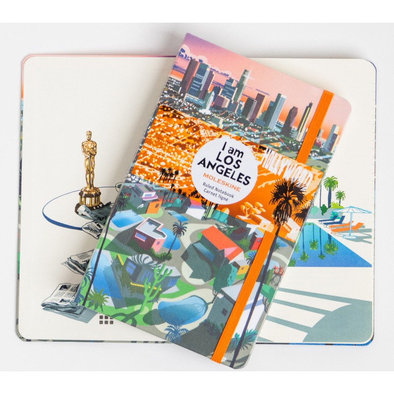 Notes MOLESKINE edycja limitowana Los Angeles, L, w linie