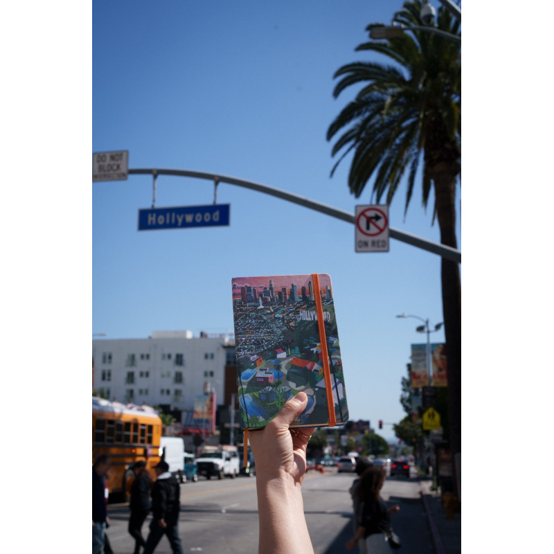 Notes MOLESKINE edycja limitowana Los Angeles, L, w linie