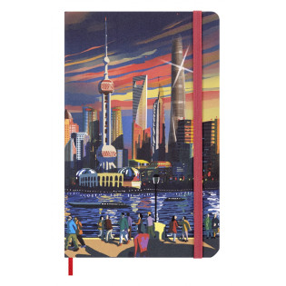 Notes MOLESKINE edycja limitowana Shanghai, L, w linie