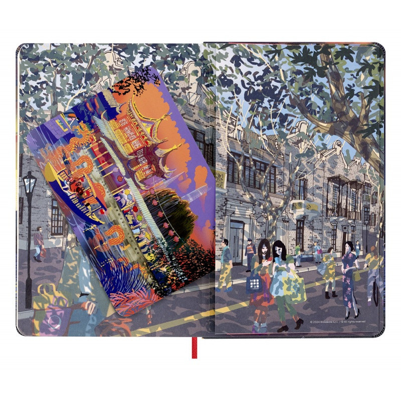 Notes MOLESKINE edycja limitowana Shanghai, L, w linie