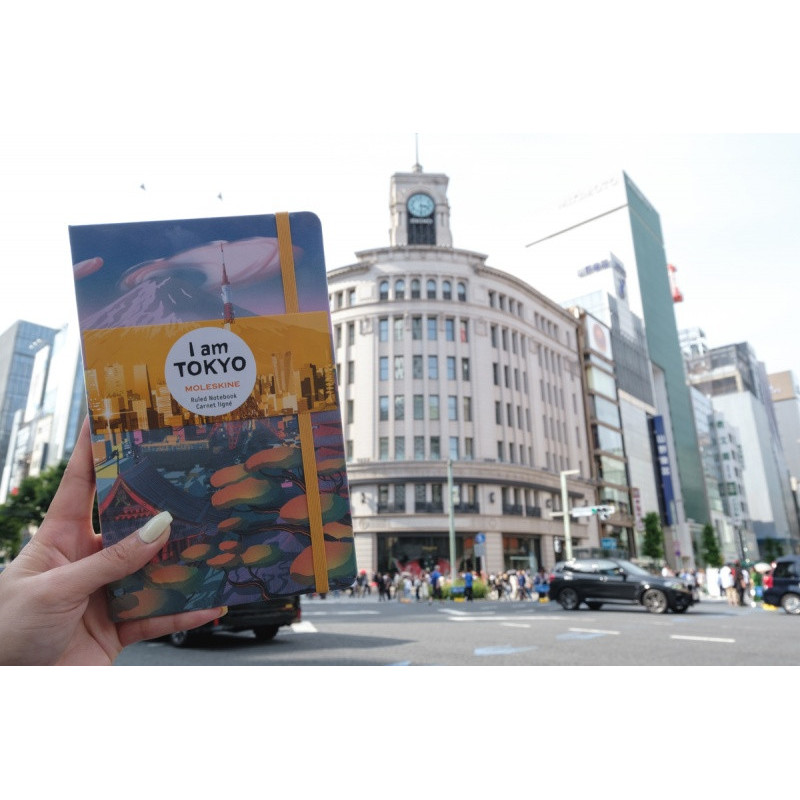 Notes MOLESKINE edycja limitowana Tokyo, L, w linie