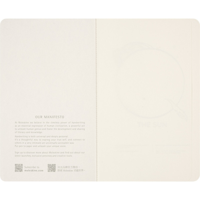 Zeszyt MOLESKINE Volant NASA, L, PL, Glow in the Dark