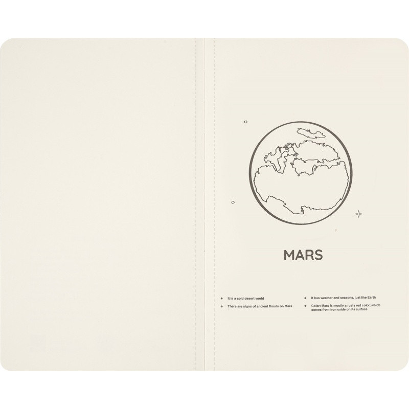 Zeszyt MOLESKINE Volant NASA, L, PL, Glow in the Dark
