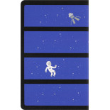 Zeszyt MOLESKINE Volant NASA, L, PL, Glow in the Dark